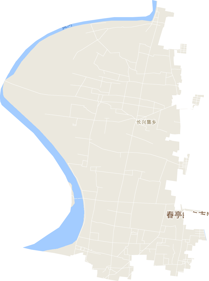 长兴集乡电子地图