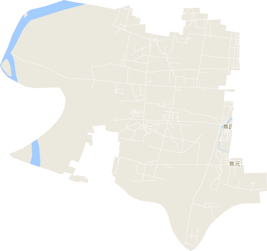 焦园乡电子地图