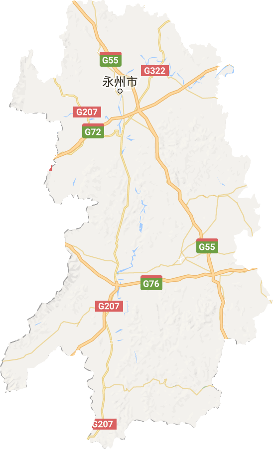 永州市电子地图