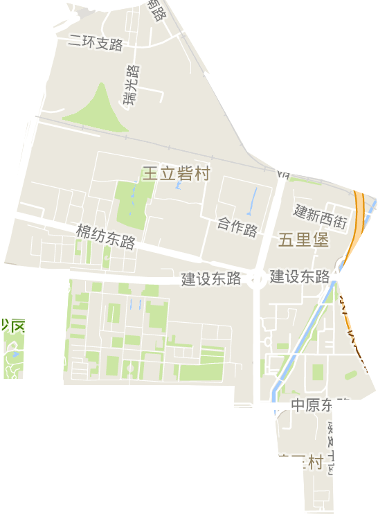 五里堡街道电子地图