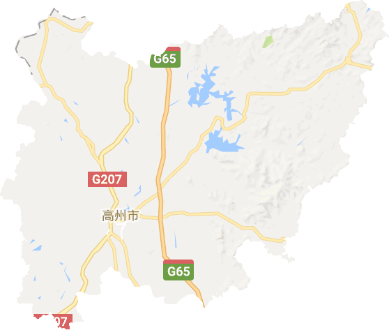 高州市电子地图