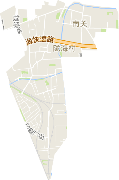 南关街道电子地图