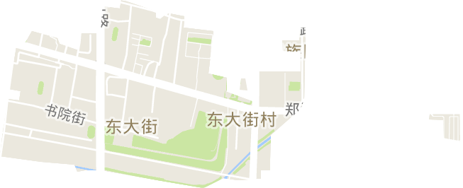 东大街街道电子地图