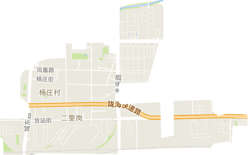 二里岗街道电子地图