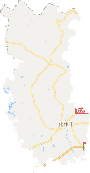 化州市电子地图