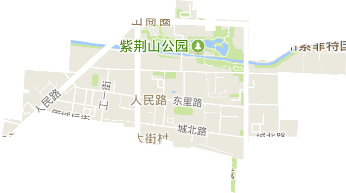 人民路街道电子地图