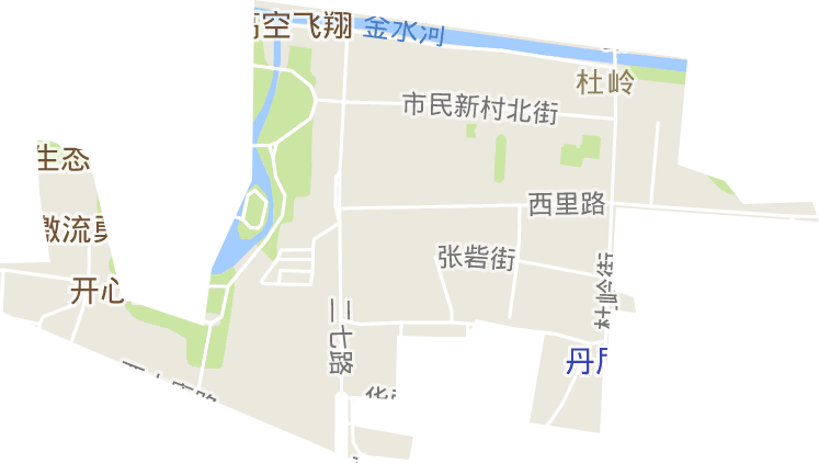 杜岭街道电子地图