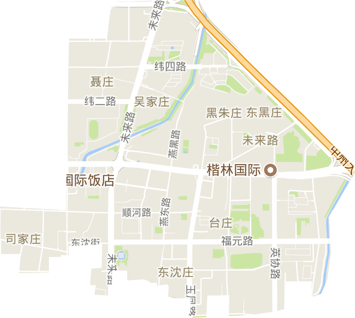 未来路街道电子地图