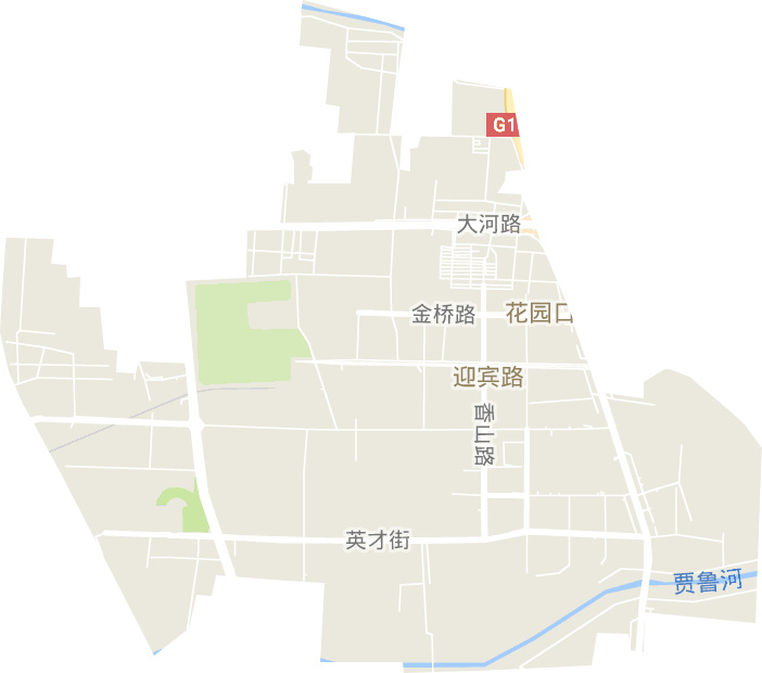 迎宾路街道电子地图