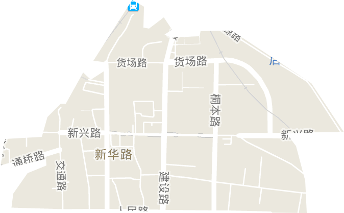 新华路街道电子地图