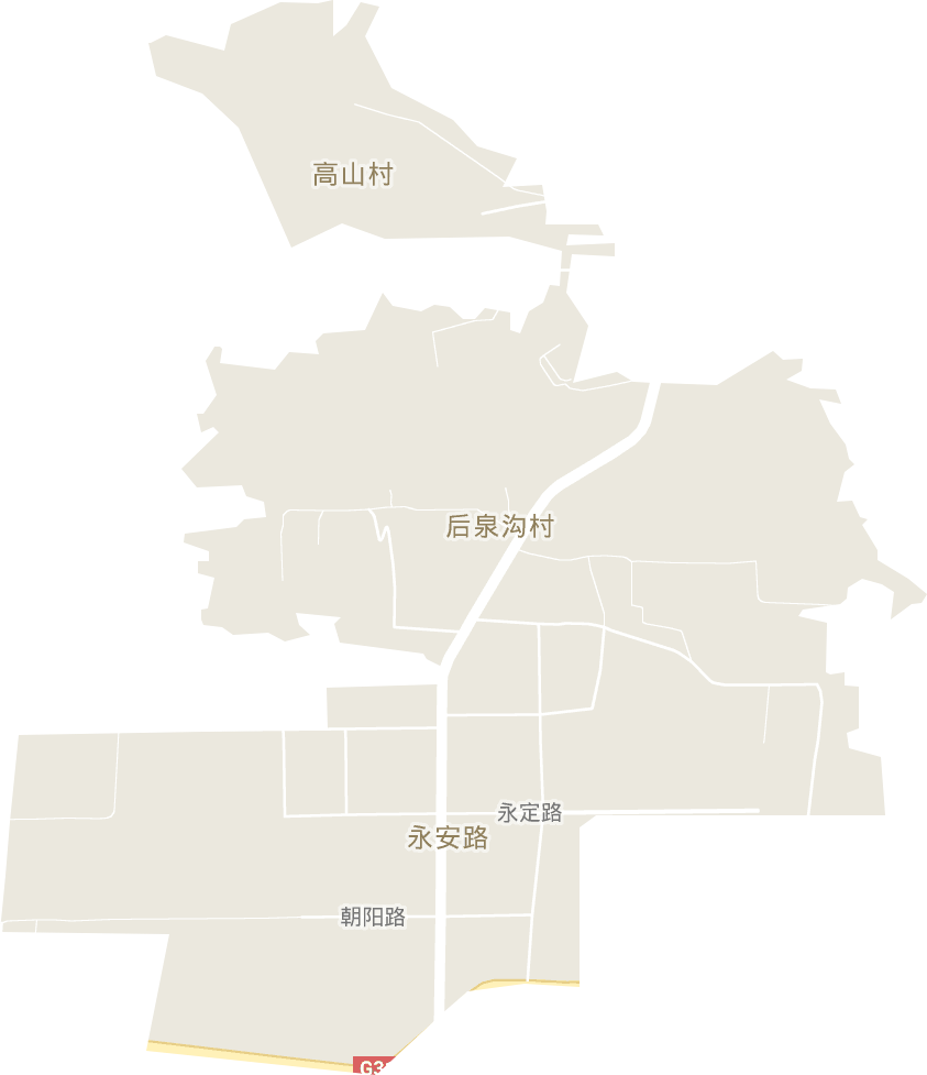 永安路街道电子地图