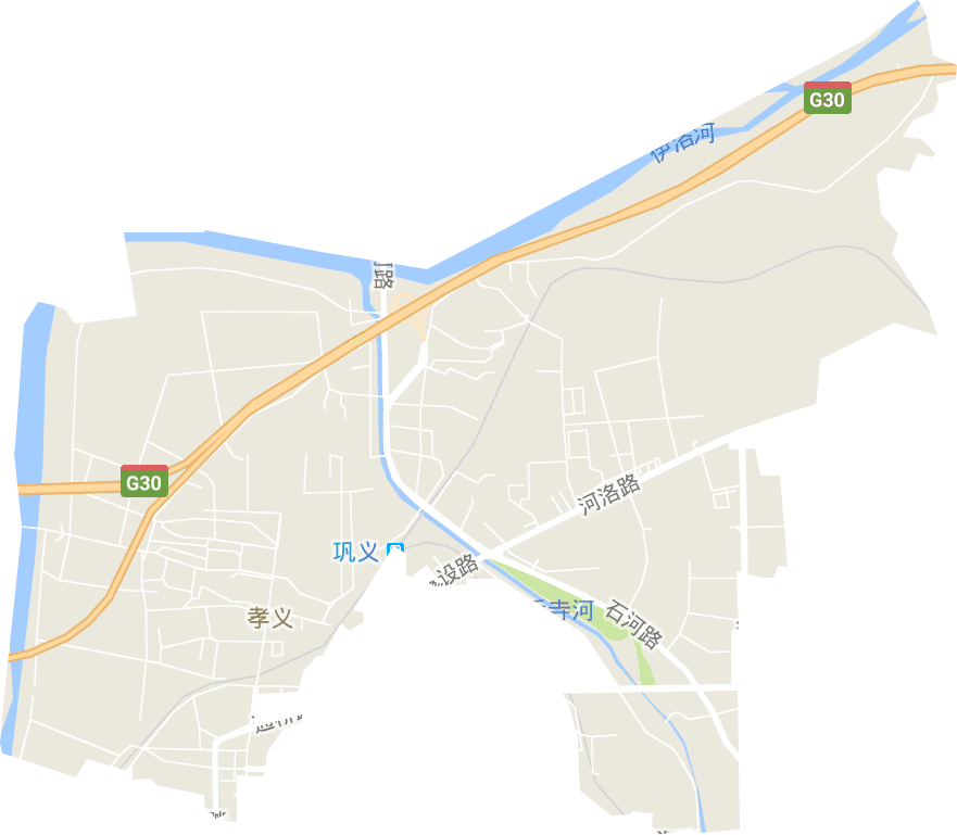 孝义街道电子地图