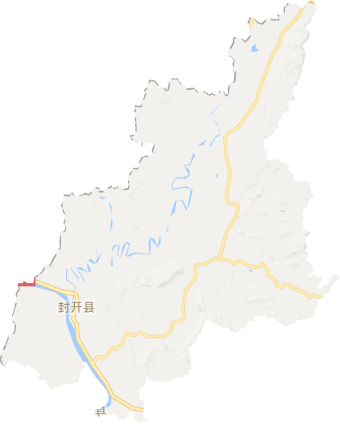 封开县电子地图
