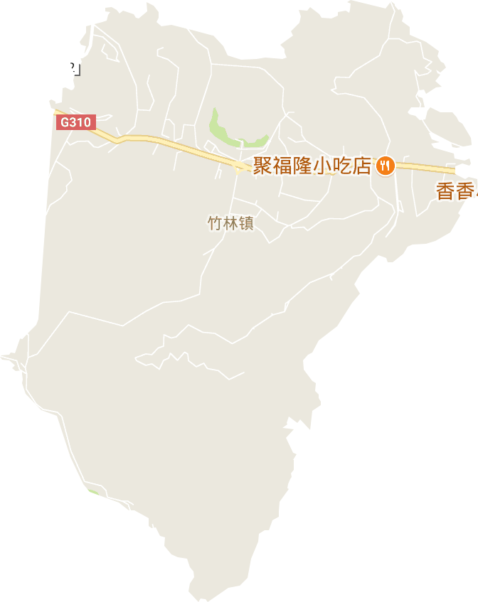 竹林镇电子地图