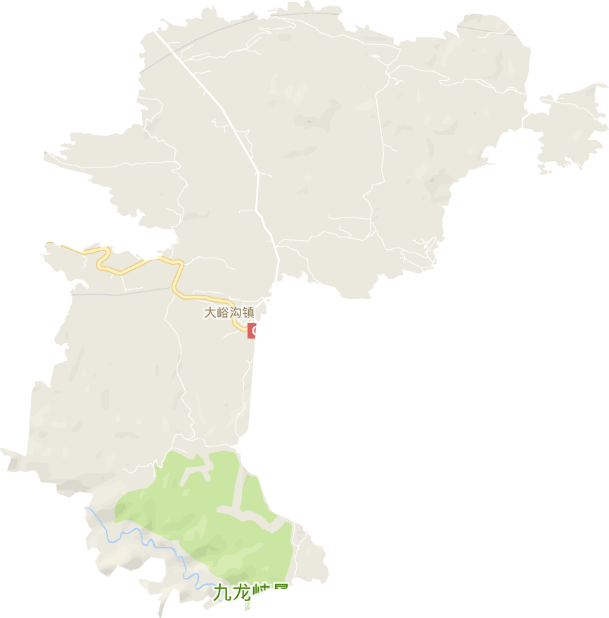 大峪沟镇电子地图
