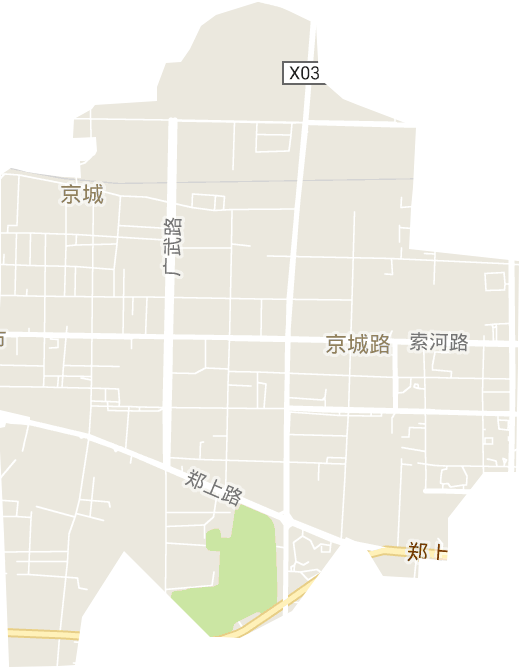 京城路街道电子地图