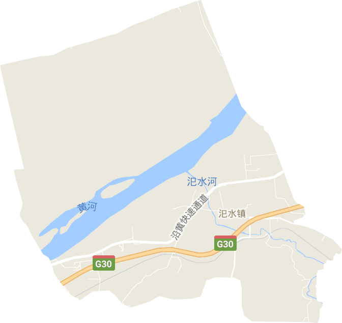 汜水镇电子地图