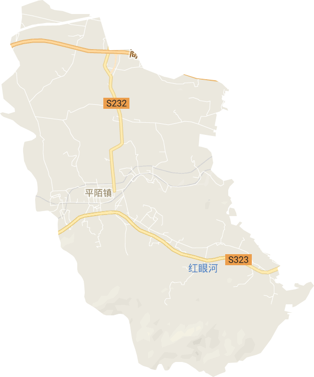 平陌镇电子地图