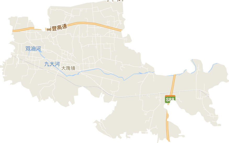 大隗镇电子地图