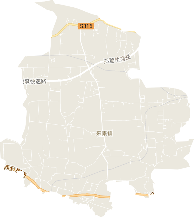 来集镇电子地图