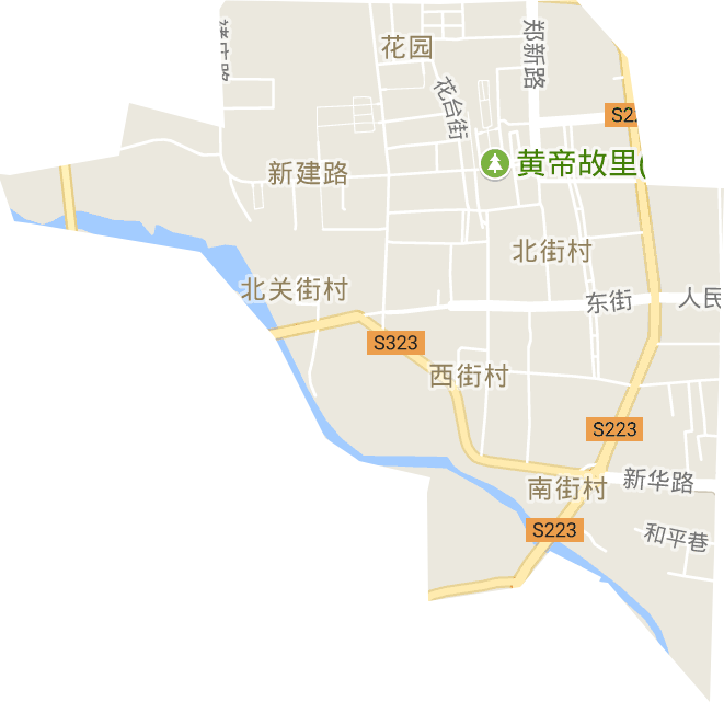 新建路街道电子地图