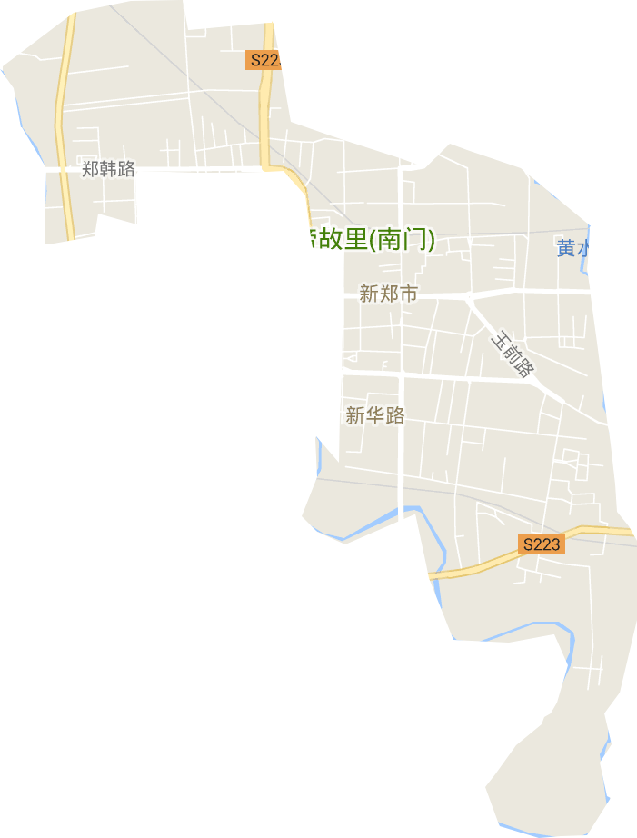 新华路街道电子地图