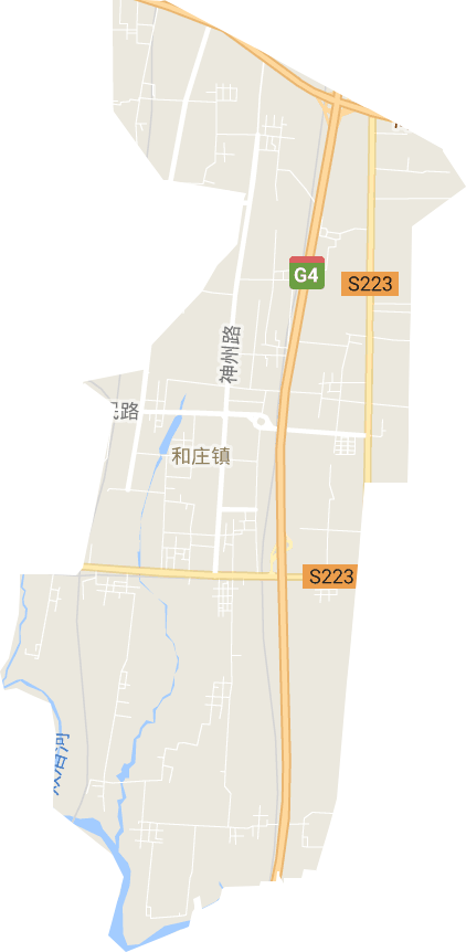 和庄镇电子地图