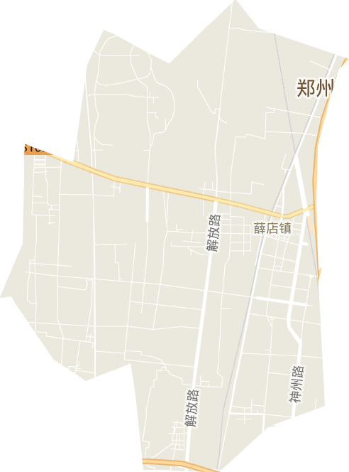 薛店镇电子地图
