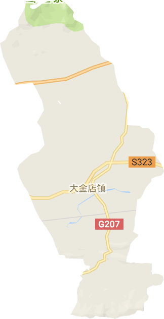 大金店镇电子地图