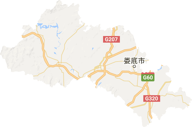 娄底市电子地图