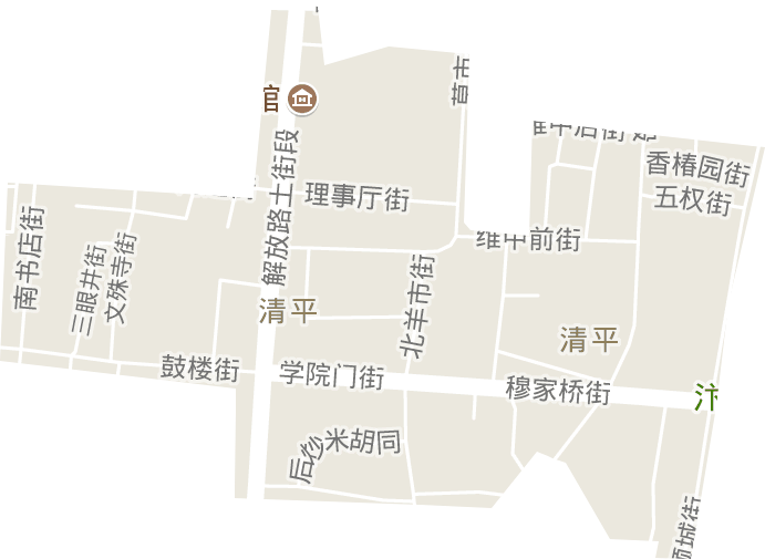 清平街道电子地图