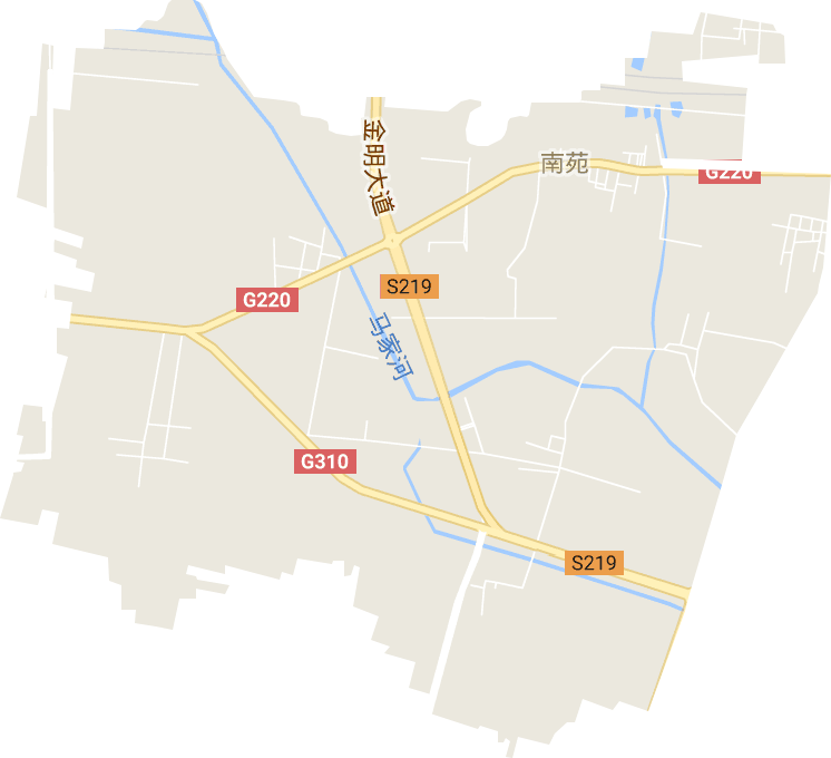 南苑街道电子地图