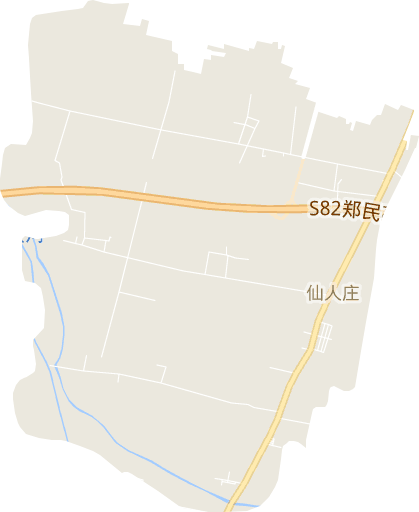 仙人庄街道电子地图