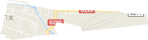 新门关街道电子地图
