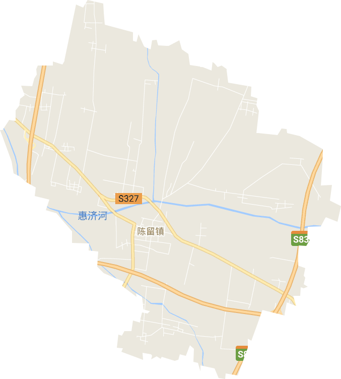 陈留镇电子地图