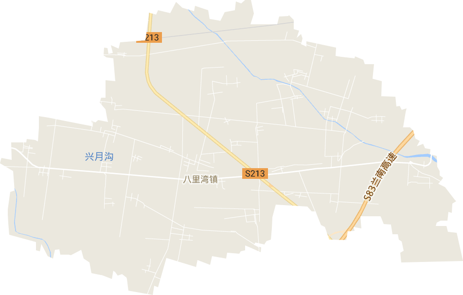 八里湾镇电子地图