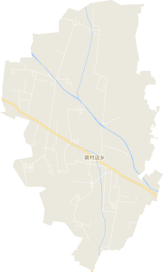 裴村店乡电子地图