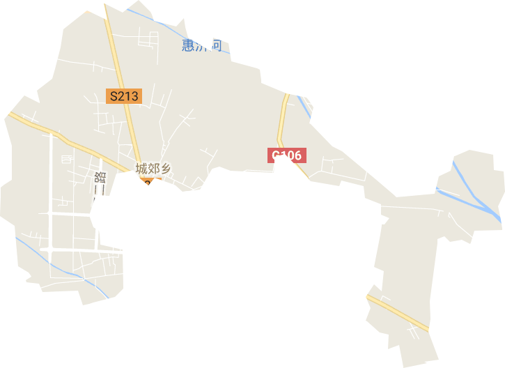 城郊乡电子地图