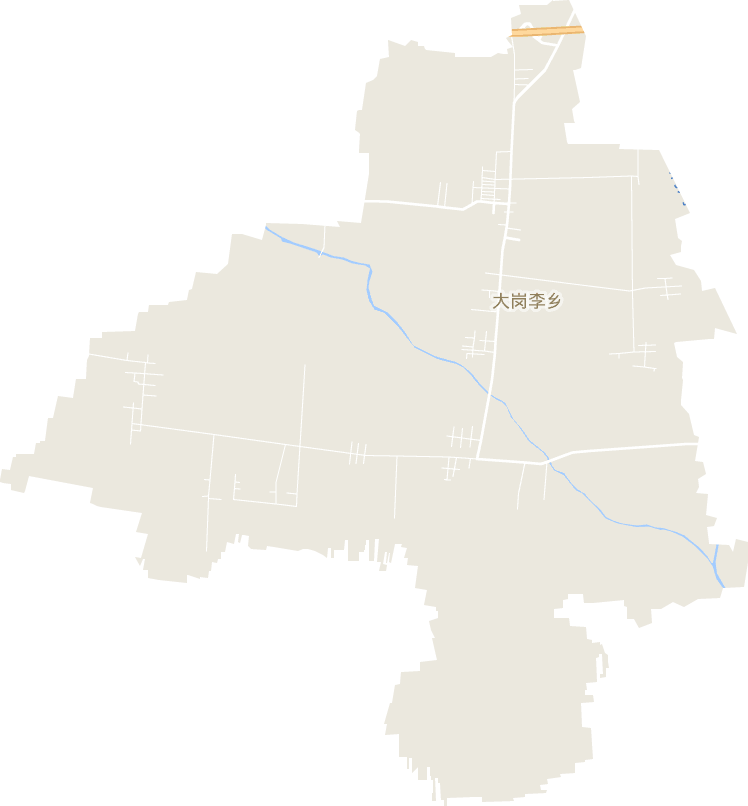 大岗李乡电子地图