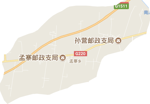 孟寨乡电子地图