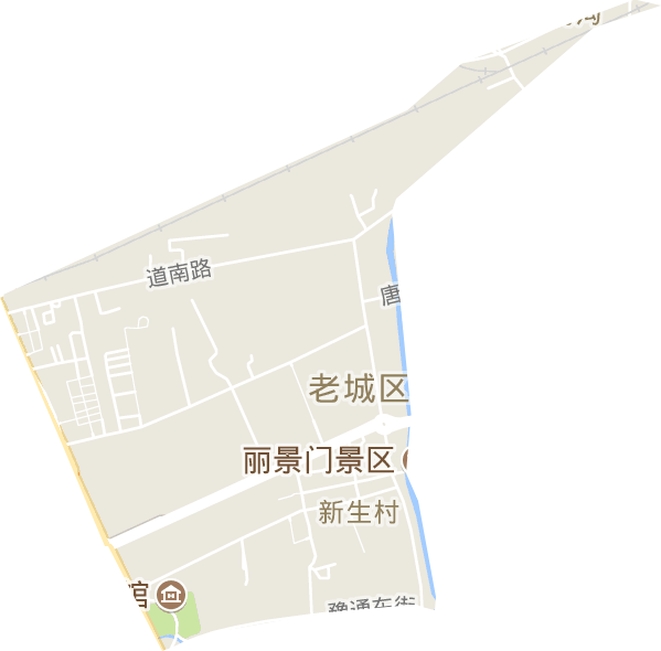 西关街道电子地图