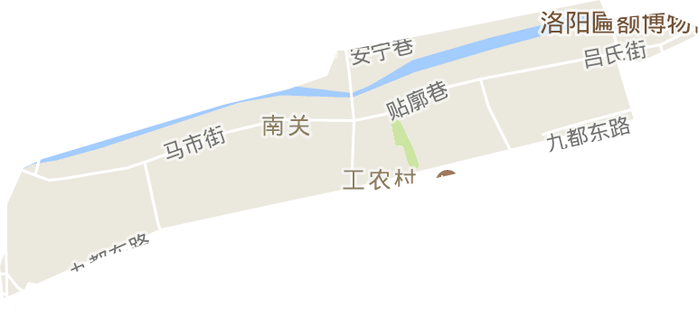 南关街道电子地图