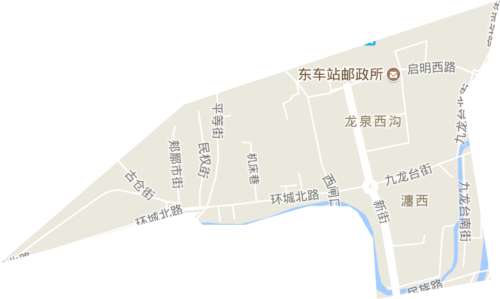 瀍西街道电子地图
