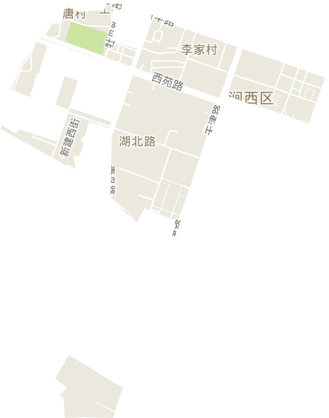 湖北路街道电子地图