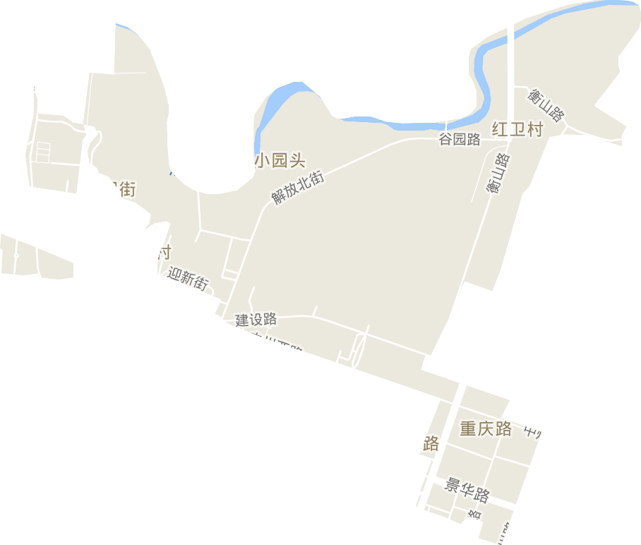 重庆路街道电子地图