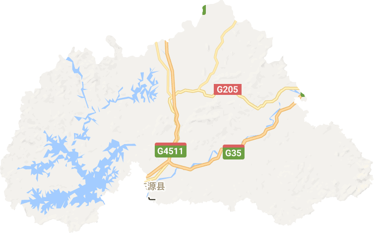东源县电子地图