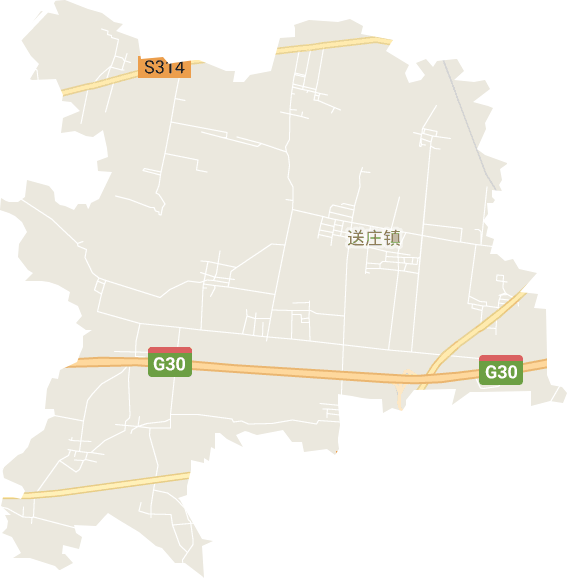 送庄镇电子地图