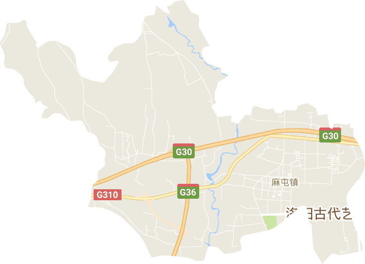 麻屯镇电子地图