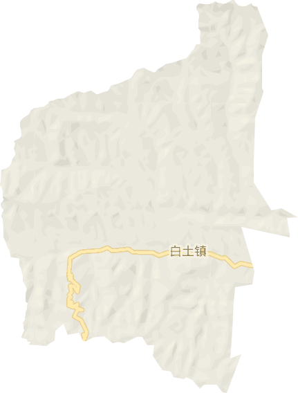 白土镇电子地图