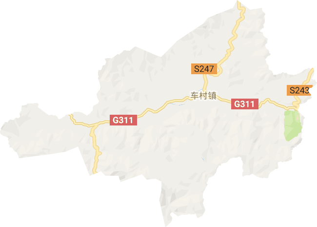 车村镇电子地图